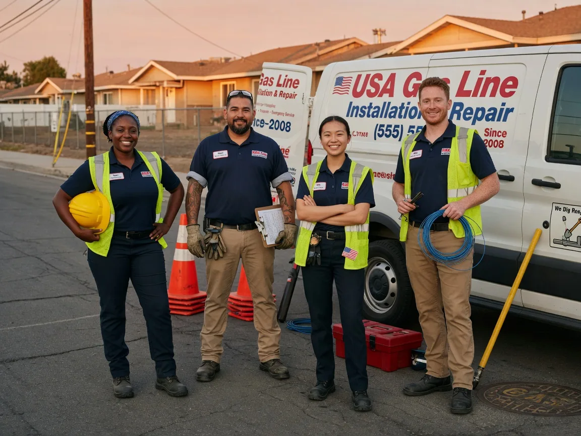 Gas Line Installation company in Milford, PA